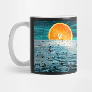 So Long, See You Whenever Summer. A Digital Collage Art Mug